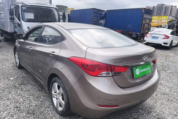 Used Hyundai Elantra (5th Generation / Langdong) 2012 1.6L Manual Fashion Edition Rear Left 45 Deg