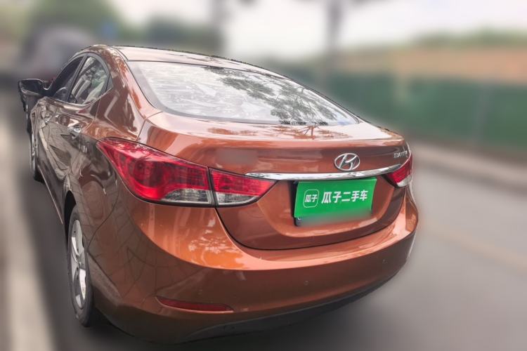Used Hyundai Elantra (5th Generation / Langdong) 2012 1.6L Manual Leading Model Rear Left 45 Deg