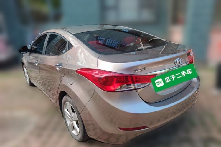 Used Hyundai Elantra (5th Generation / Langdong) 2012 1.6L Automatic Prestige Model Rear Left 45 Deg