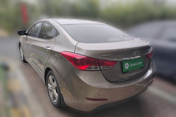 Used Hyundai Elantra (5th Generation / Langdong) 2012 1.6L Automatic Leading Model Rear Left 45 Deg
