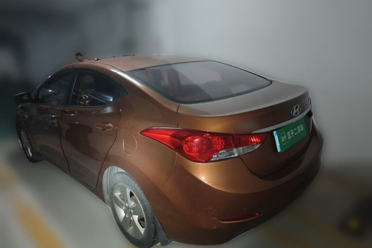 Used Hyundai Elantra (5th Generation / Langdong) 2012 1.6L Automatic Fashion Edition Rear Left 45 Deg