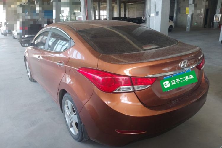 Used Hyundai Elantra (5th Generation / Langdong) 2012 1.6L Automatic Prestige Model Rear Left 45 Deg