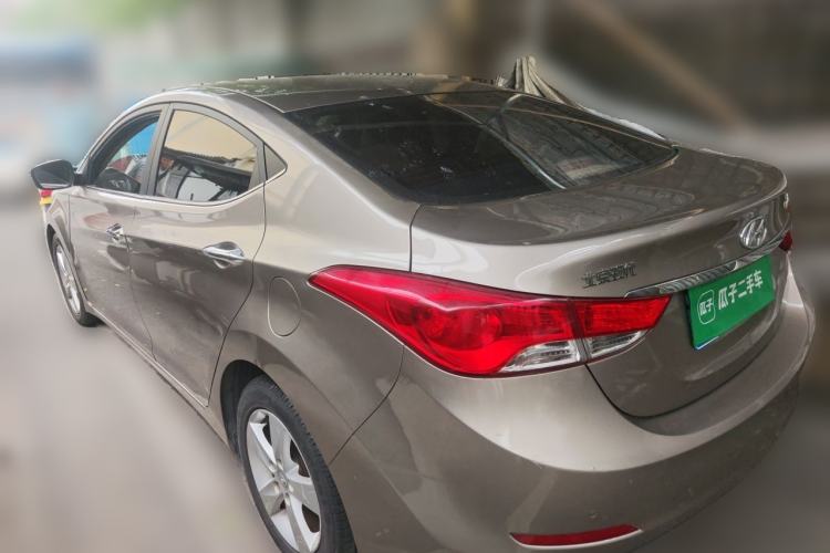 Used Hyundai Elantra (5th Generation / Langdong) 2012 1.6L Automatic Prestige Model Rear Left 45 Deg