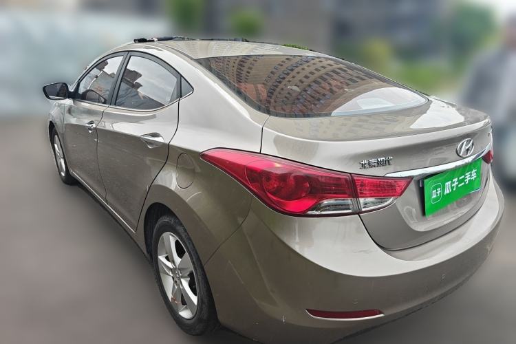 Used Hyundai Elantra (5th Generation / Langdong) 2012 1.6L Manual Leading Model Rear Left 45 Deg
