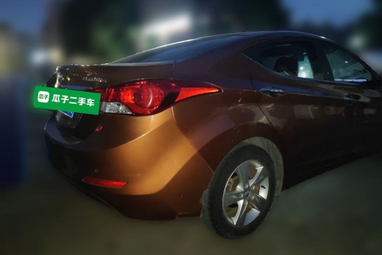 Used Hyundai Elantra (5th Generation / Langdong) 2012 1.6L Automatic Leading Model Rear Right 45 Deg