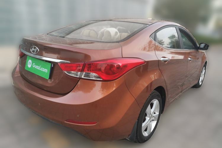 Used Hyundai Elantra (5th Generation / Langdong) 2012 1.6L Manual Leading Model Rear Right 45 Deg