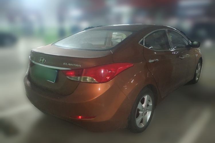 Used Hyundai Elantra (5th Generation / Langdong) 2012 1.6L Automatic Fashion Edition Rear Right 45 Deg