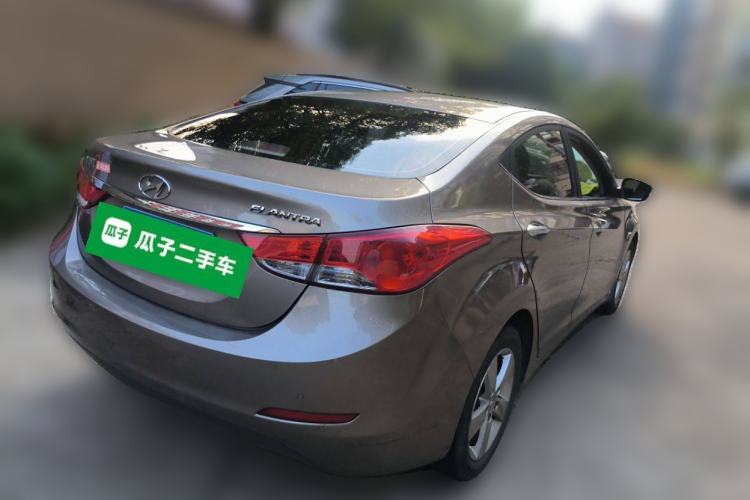 Used Hyundai Elantra (5th Generation / Langdong) 2012 1.6L Manual Leading Model Rear Right 45 Deg