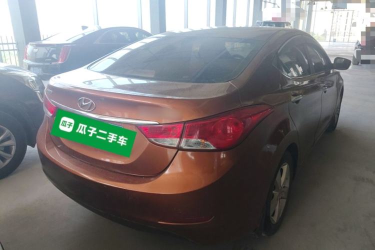Used Hyundai Elantra (5th Generation / Langdong) 2012 1.6L Automatic Prestige Model Rear Right 45 Deg