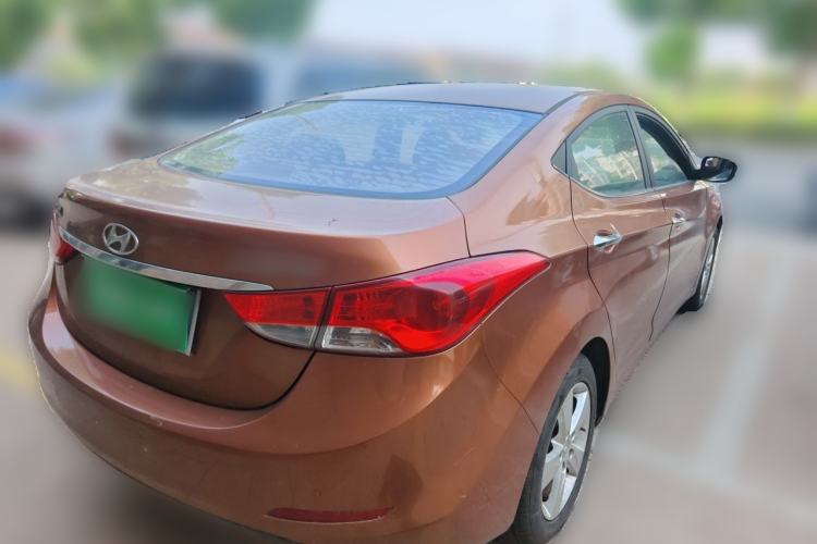 Used Hyundai Elantra (5th Generation / Langdong) 2012 1.6L Automatic Leading Model Rear Right 45 Deg