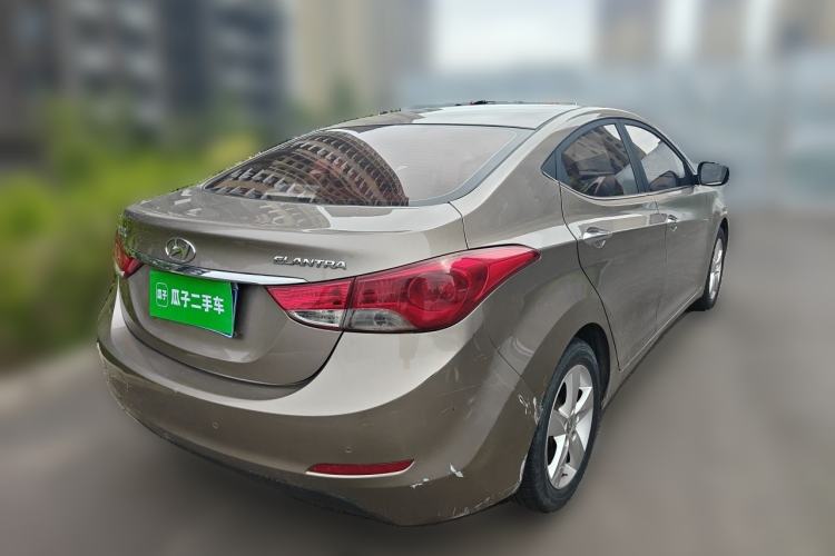 Used Hyundai Elantra (5th Generation / Langdong) 2012 1.6L Manual Leading Model Rear Right 45 Deg