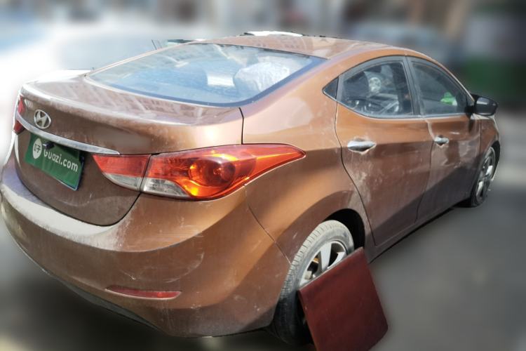 Used Hyundai Elantra (5th Generation / Langdong) 2012 1.6L Manual Leading Model Rear Right 45 Deg