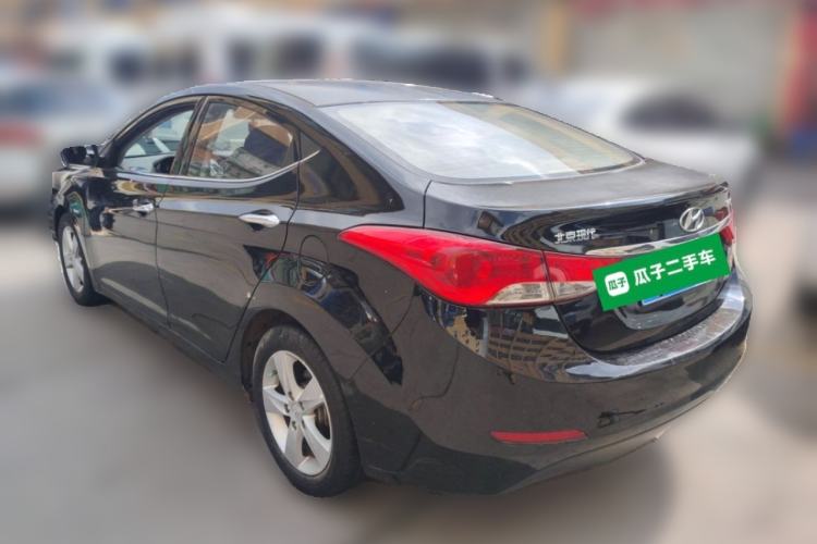 Used Hyundai Elantra (5th Generation / Langdong) 2013 1.6L Automatic Leading Model Rear Left 45 Deg
