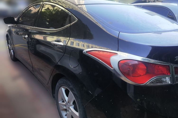 Used Hyundai Elantra (5th Generation / Langdong) 2013 1.6L Automatic Leading Model Rear Left 45 Deg