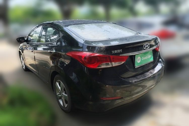 Used Hyundai Elantra (5th Generation / Langdong) 2013 1.6L Automatic Leading Model Rear Left 45 Deg