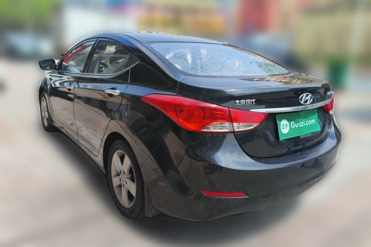 Used Hyundai Elantra (5th Generation / Langdong) 2013 1.6L Automatic Leading Model Rear Left 45 Deg