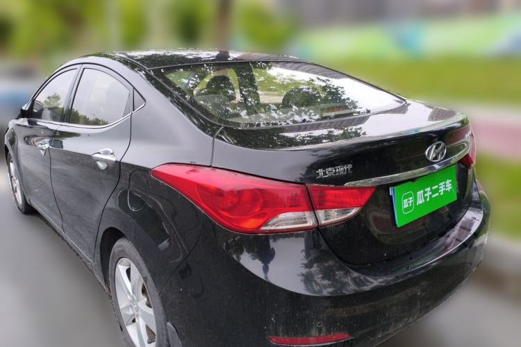Used Hyundai Elantra (5th Generation / Langdong) 2013 1.6L Automatic Luxury Model Rear Left 45 Deg