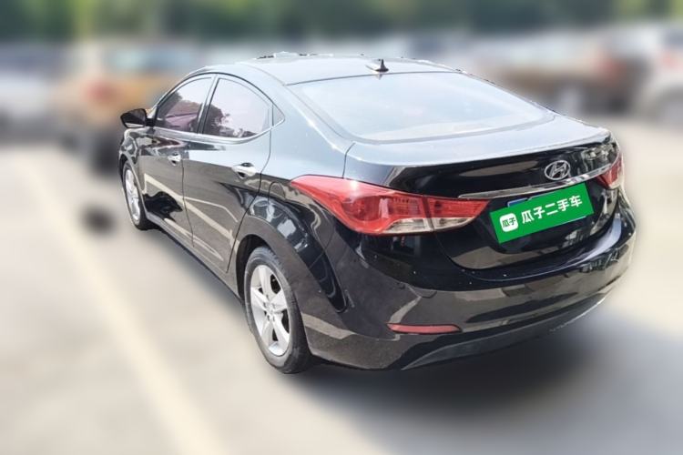 Used Hyundai Elantra (5th Generation / Langdong) 2013 1.6L Automatic Leading Model Rear Left 45 Deg