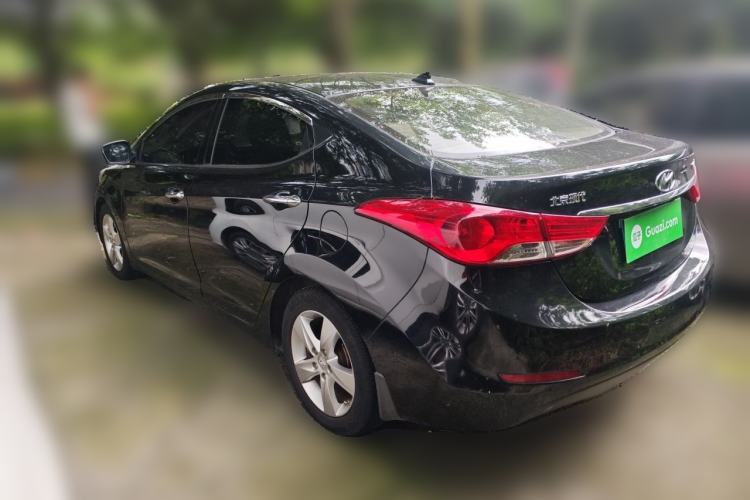 Used Hyundai Elantra (5th Generation / Langdong) 2013 1.6L Automatic Leading Model Rear Left 45 Deg