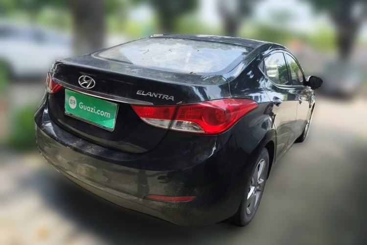 Used Hyundai Elantra (5th Generation / Langdong) 2013 1.6L Automatic Leading Model Rear Right 45 Deg