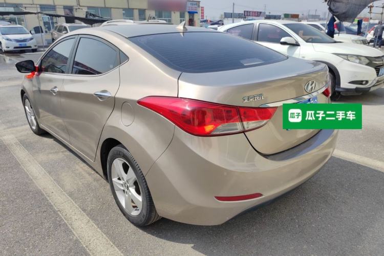 Used Hyundai Elantra (5th Generation / Langdong) 2013 1.6L Automatic Leading Model Rear Left 45 Deg