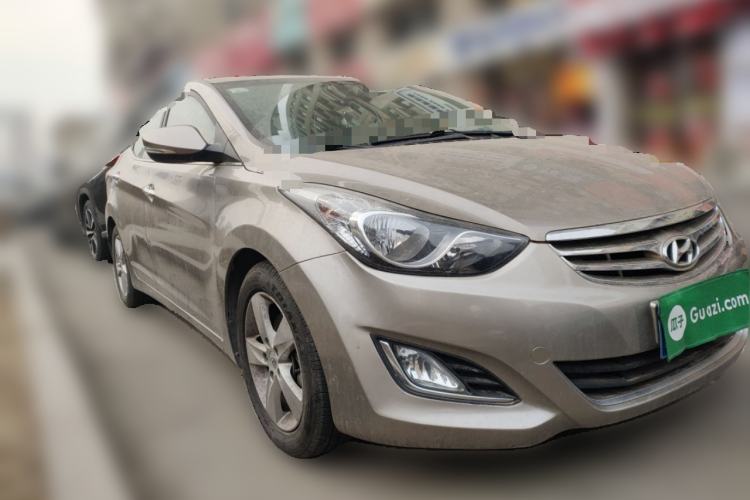Used Hyundai Elantra (5th Generation / Langdong) 2013 1.6L Automatic Luxury Model Front Right 45 Deg