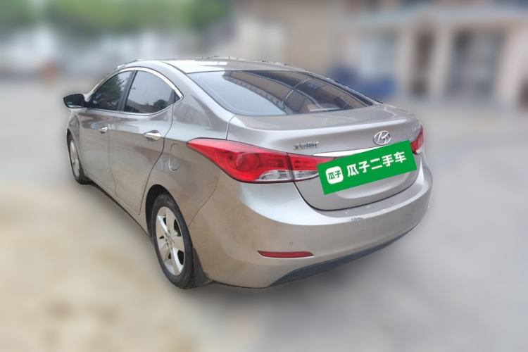 Used Hyundai Elantra (5th Generation / Langdong) 2013 1.6L Automatic Leading Model Rear Left 45 Deg