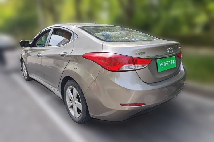 Used Hyundai Elantra (5th Generation / Langdong) 2013 1.6L Automatic Luxury Model Rear Left 45 Deg