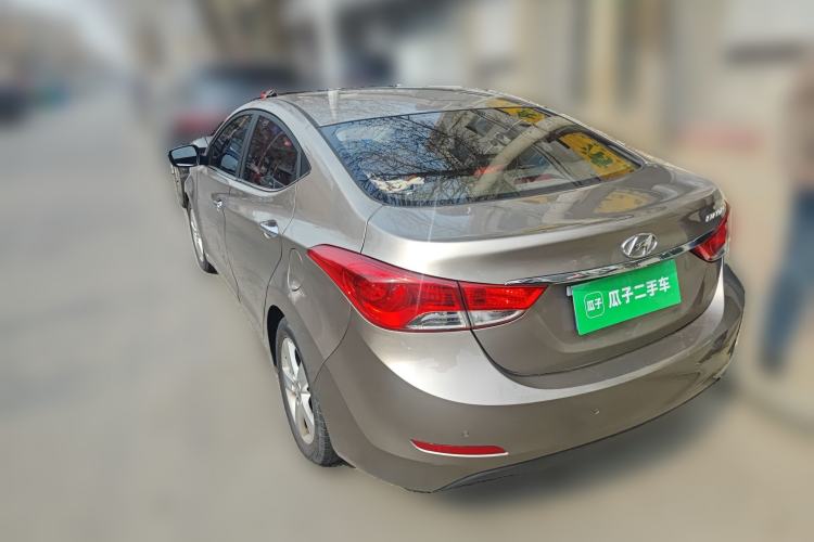Used Hyundai Elantra (5th Generation / Langdong) 2013 1.6L Automatic Leading Model Rear Left 45 Deg
