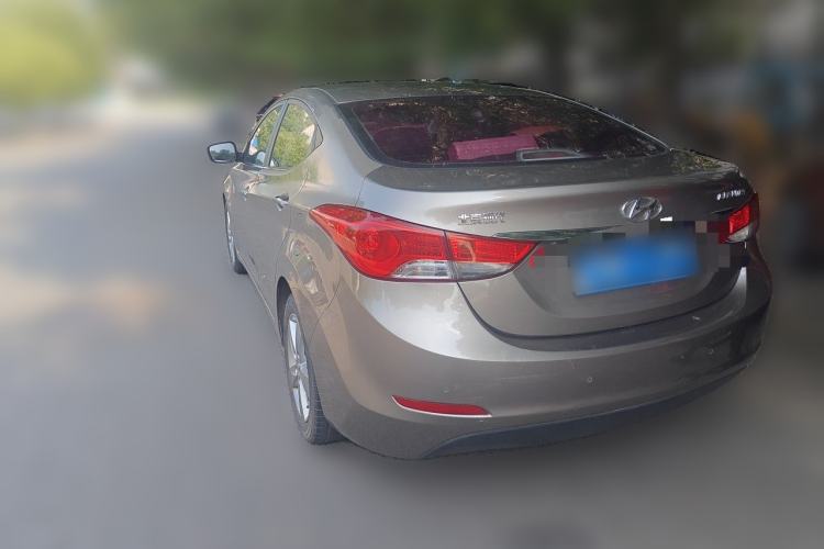 Used Hyundai Elantra (5th Generation / Langdong) 2013 1.6L Automatic Leading Model Rear Left 45 Deg