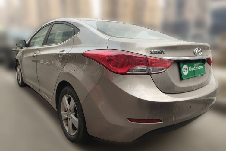 Used Hyundai Elantra (5th Generation / Langdong) 2013 1.6L Automatic Luxury Model Rear Left 45 Deg