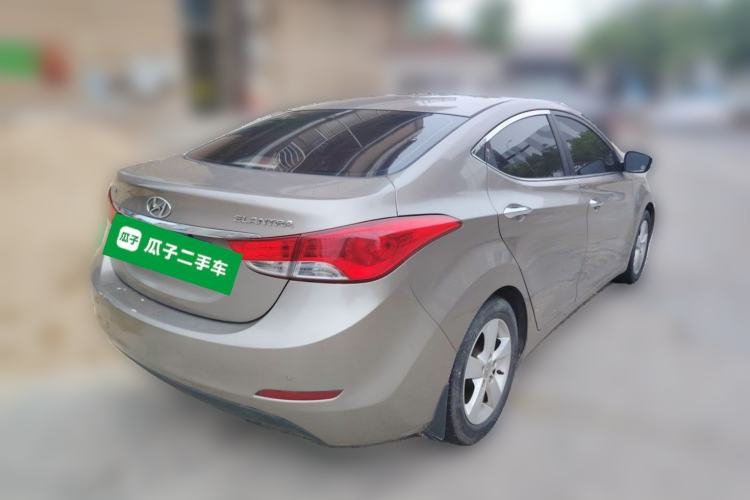 Used Hyundai Elantra (5th Generation / Langdong) 2013 1.6L Automatic Leading Model Rear Right 45 Deg