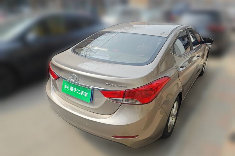 Used Hyundai Elantra (5th Generation / Langdong) 2013 1.6L Automatic Leading Model Rear Right 45 Deg