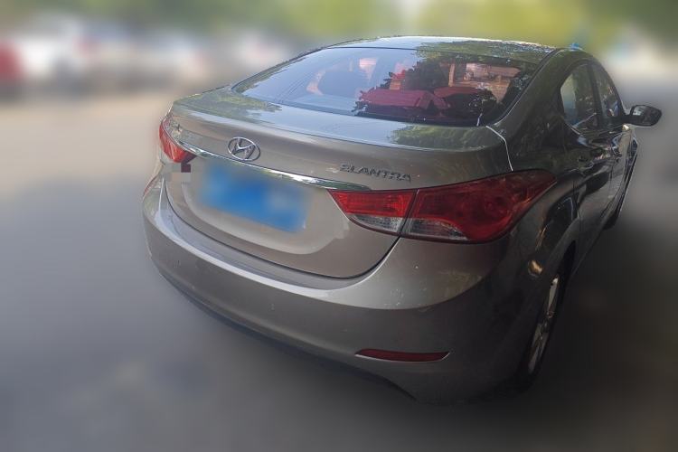 Used Hyundai Elantra (5th Generation / Langdong) 2013 1.6L Automatic Leading Model Rear Right 45 Deg