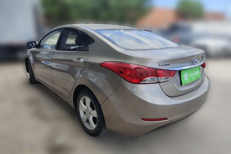 Used Hyundai Elantra (5th Generation / Langdong) 2013 1.6L Automatic Leading Model Rear Left 45 Deg