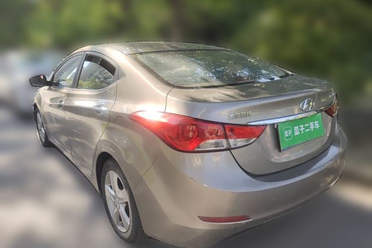 Used Hyundai Elantra (5th Generation / Langdong) 2013 1.6L Automatic Leading Model Rear Left 45 Deg