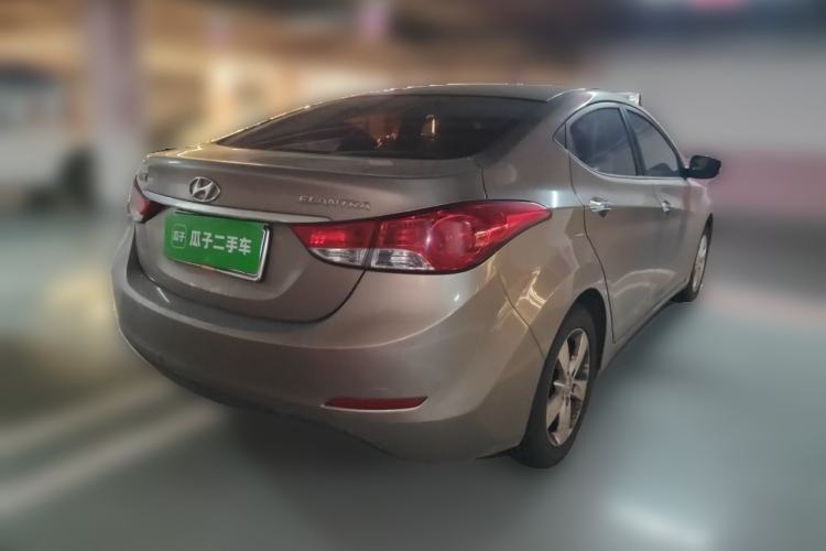 Used Hyundai Elantra (5th Generation / Langdong) 2013 1.6L Automatic Luxury Model Rear Right 45 Deg