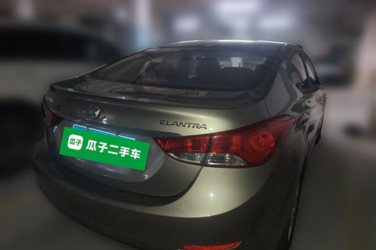 Used Hyundai Elantra (5th Generation / Langdong) 2013 1.6L Automatic Leading Model Rear Right 45 Deg