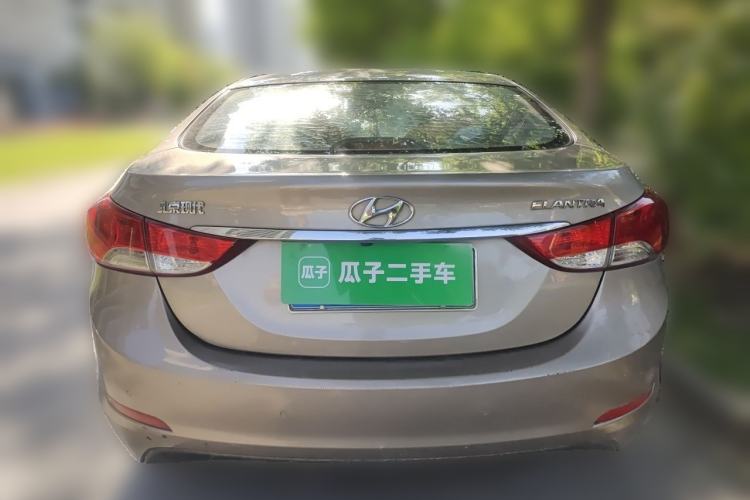 Used Hyundai Elantra (5th Generation / Langdong) 2013 1.6L Automatic Leading Model Rear