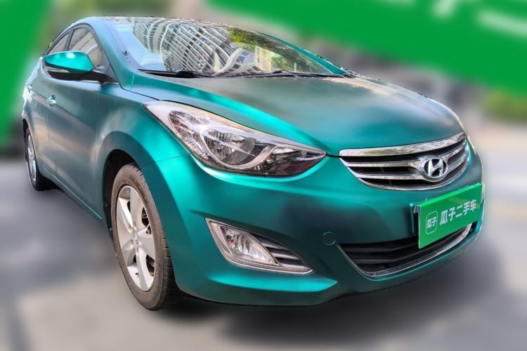 Used Hyundai Elantra (5th Generation / Langdong) 2013 1.6L Automatic Leading Model Front Right 45 Deg