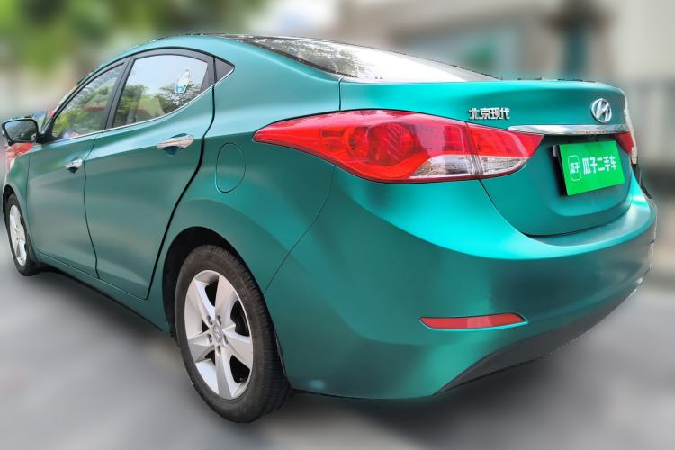 Used Hyundai Elantra (5th Generation / Langdong) 2013 1.6L Automatic Leading Model Rear Left 45 Deg