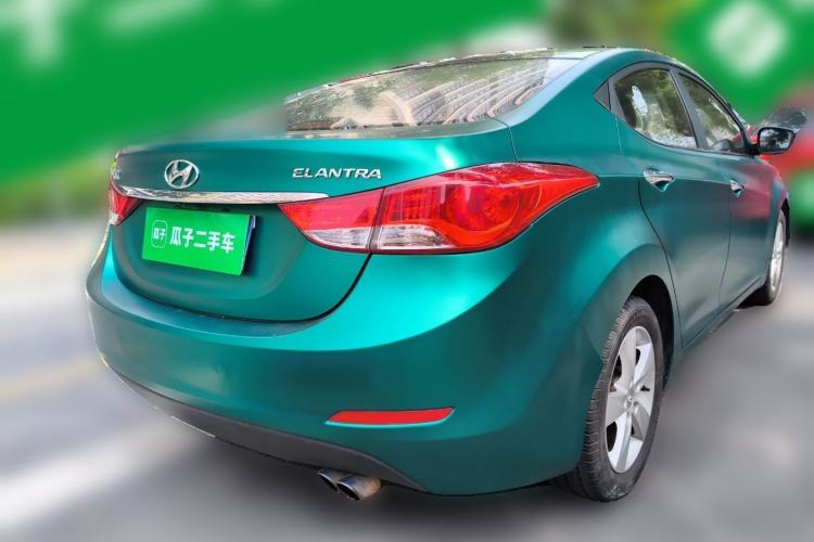 Used Hyundai Elantra (5th Generation / Langdong) 2013 1.6L Automatic Leading Model Rear Right 45 Deg
