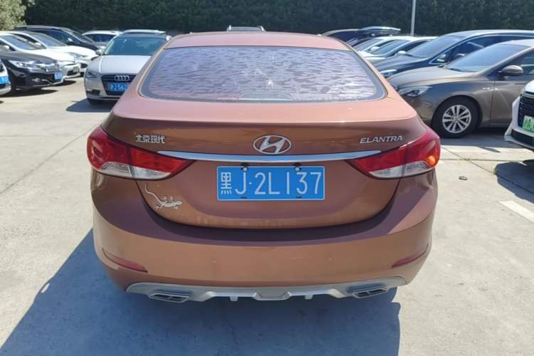 Used Hyundai Elantra (5th Generation / Langdong) 2013 1.6L Automatic Luxury Model Rear