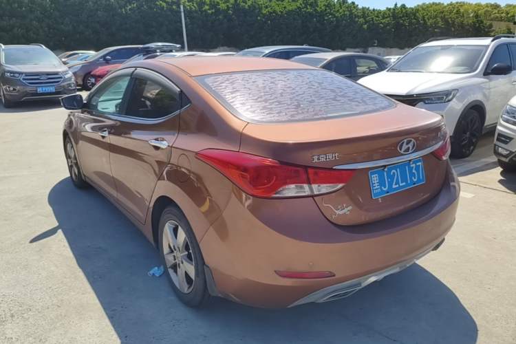 Used Hyundai Elantra (5th Generation / Langdong) 2013 1.6L Automatic Luxury Model Rear Left 45 Deg