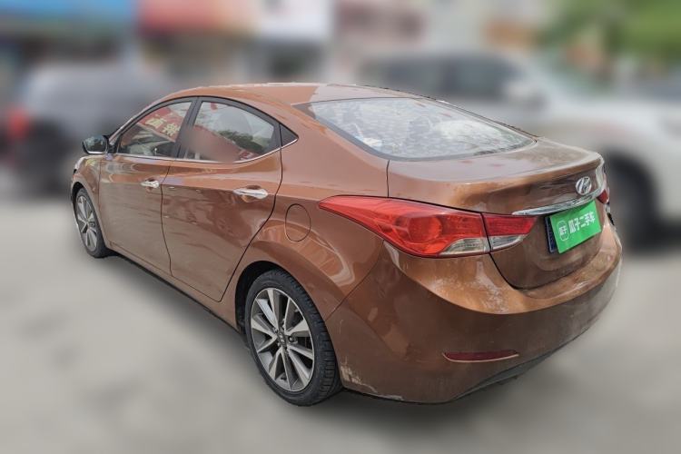 Used Hyundai Elantra (5th Generation / Langdong) 2013 1.6L Automatic Leading Model Rear Left 45 Deg
