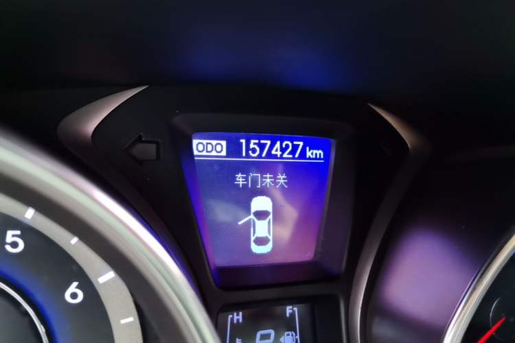 Used Hyundai Elantra (5th Generation / Langdong) 2013 1.6L Automatic Leading Model Odometer Close Up