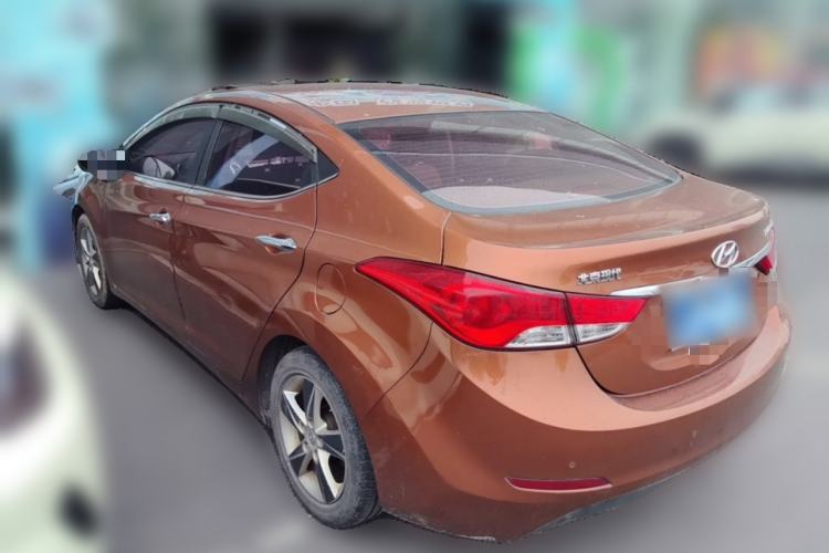 Used Hyundai Elantra (5th Generation / Langdong) 2013 1.6L Automatic Leading Model Rear Left 45 Deg