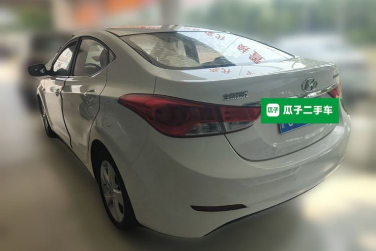 Used Hyundai Elantra (5th Generation / Langdong) 2013 1.6L Automatic Leading Model Rear Left 45 Deg