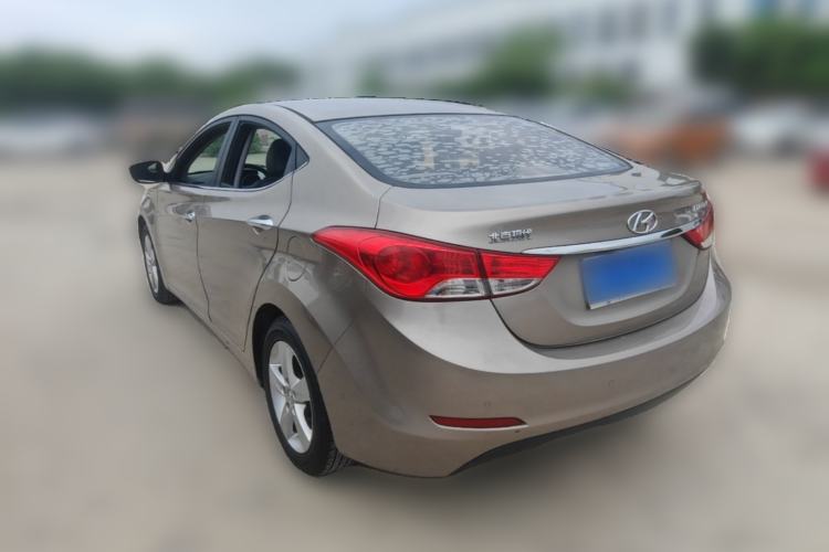 Used Hyundai Elantra (5th Generation / Langdong) 2013 1.6L Automatic Leading Model Rear Left 45 Deg