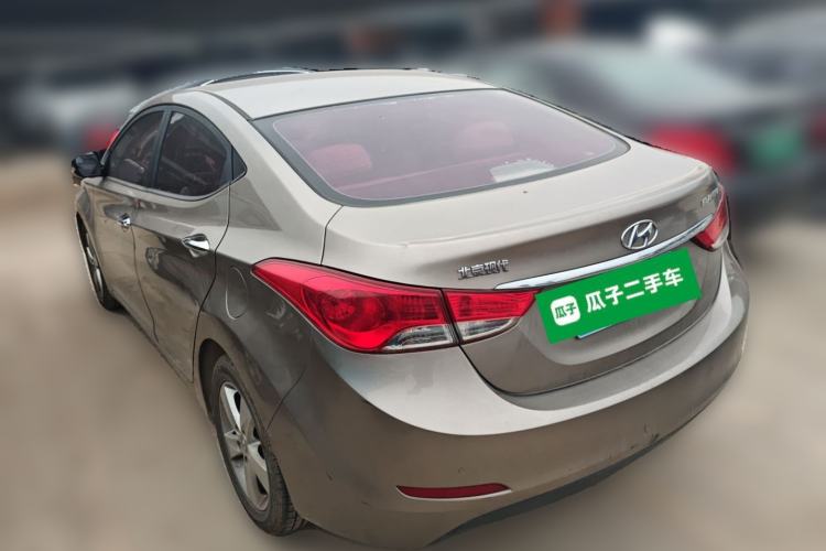 Used Hyundai Elantra (5th Generation / Langdong) 2013 1.6L Automatic Leading Model Rear Left 45 Deg